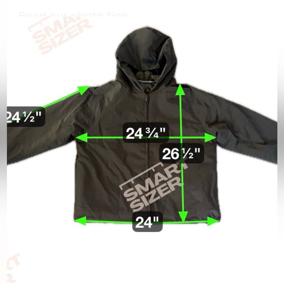 Essentials Fear Of God Brown Hooded Bomber Jacket Medium Spell Out Logo Zip - Picture 9 of 11